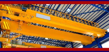 Scissor lift access platform at sunset